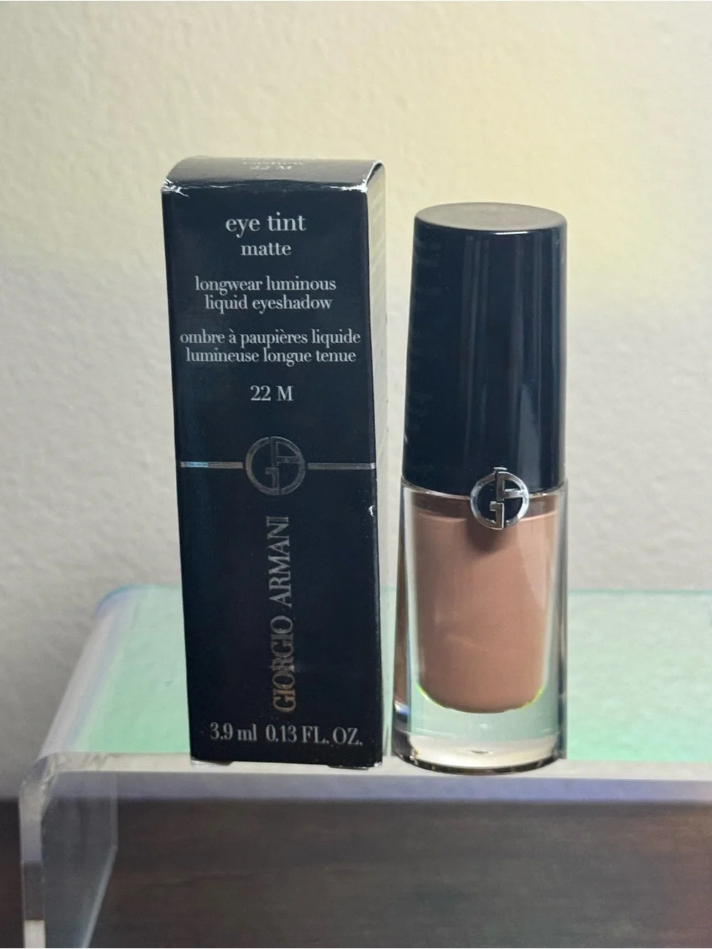 Giorgio Armani Eye Tint Long-Lasting Liquid Eyeshadow 22M cashew